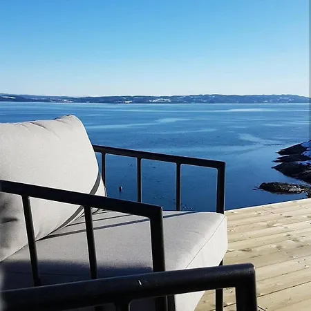 Lovely Sea View In Modern Family House! Prázdninový dům Steinkjer